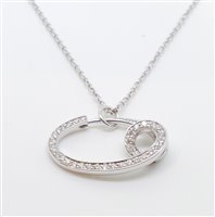 Pendant Salvini Woman in Gold Diamante 0.25 Ct 20026753 - 20026753